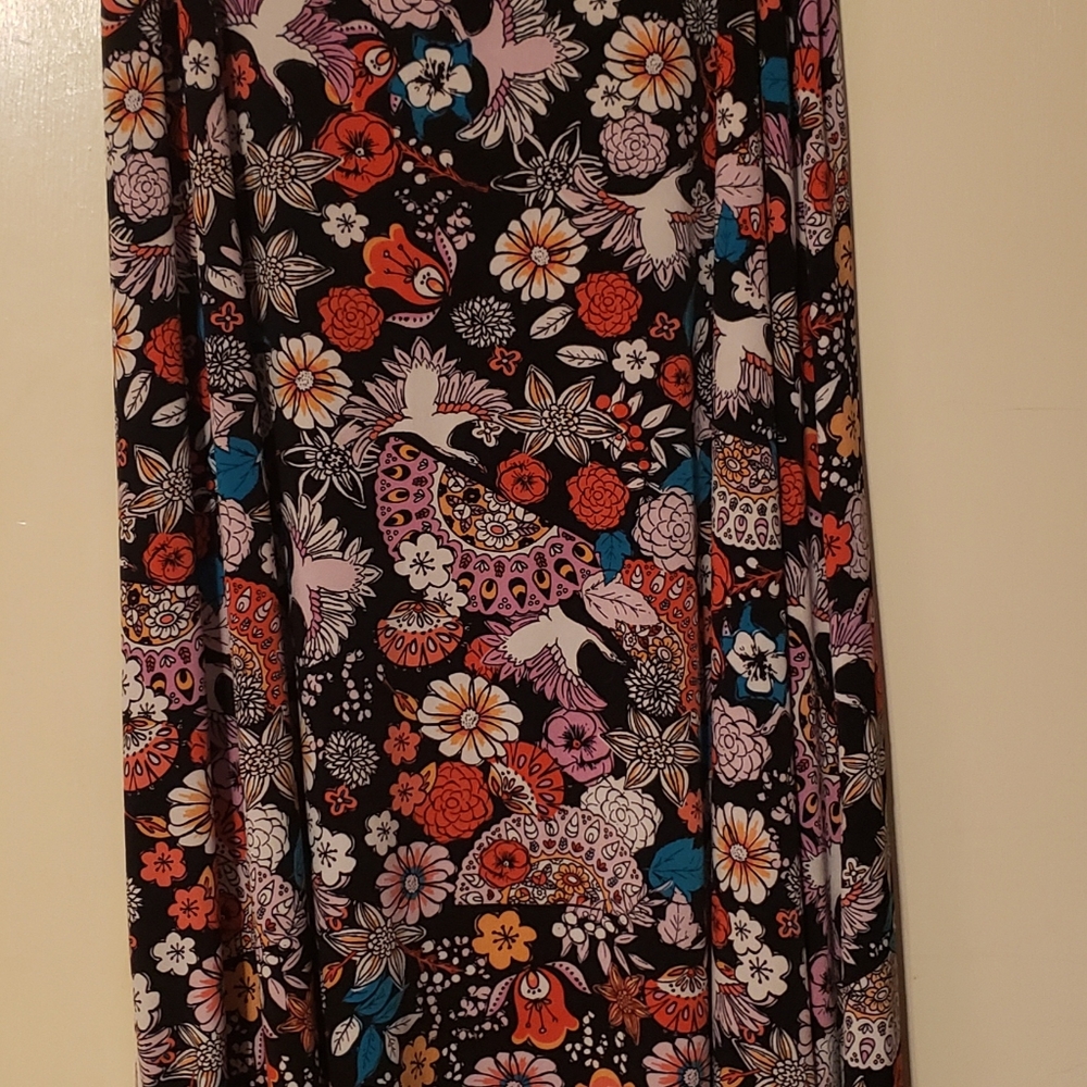 Lularoe Maxi Skirt Black XL